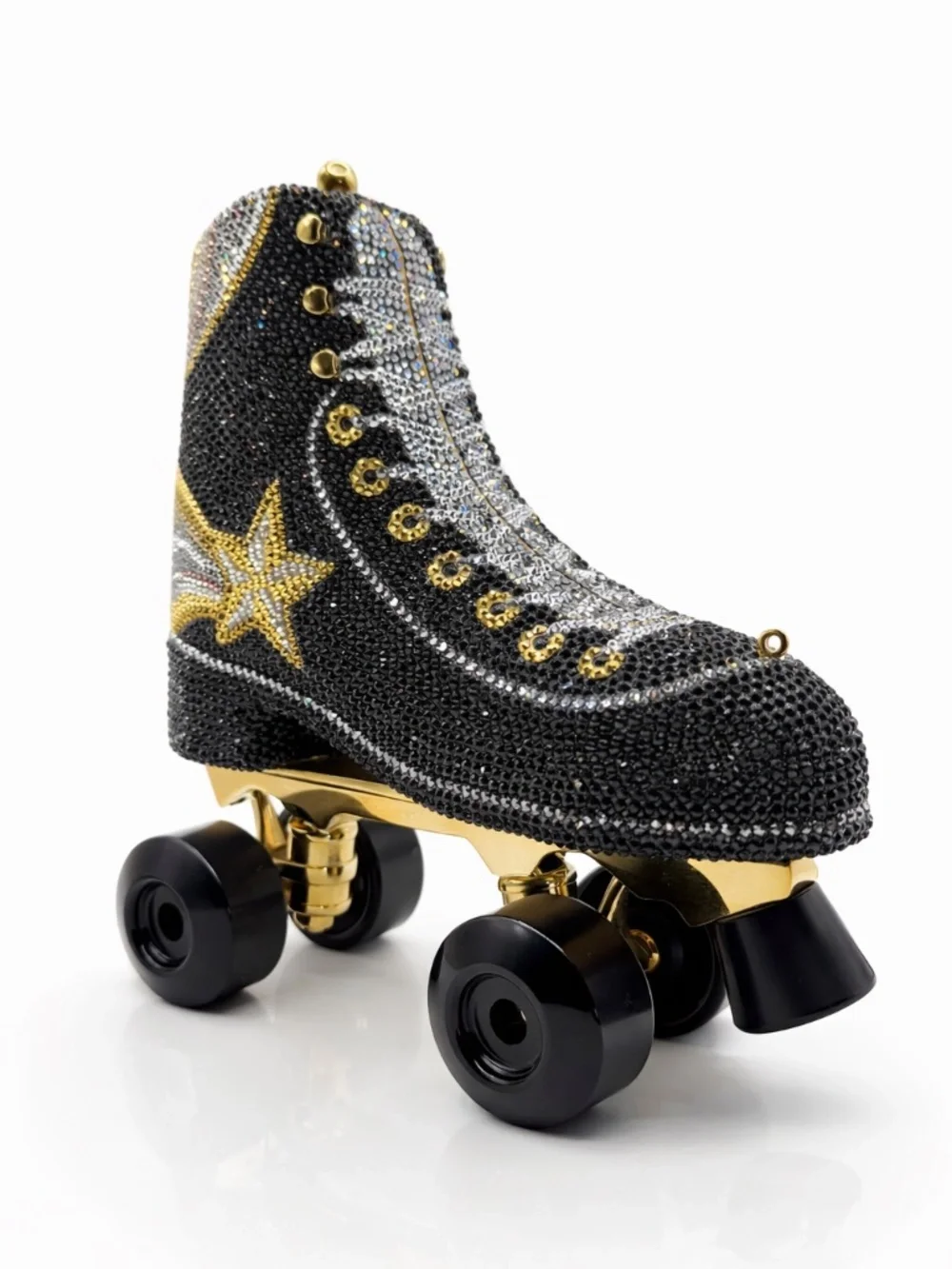Judith Leiber Roller Skate Minaudière Clutch